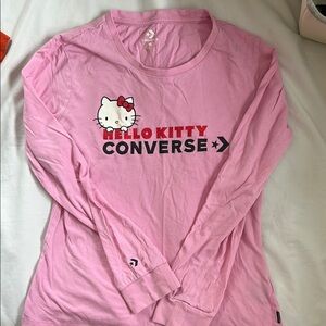Hello Kitty Pink Long Sleeve Shirt
